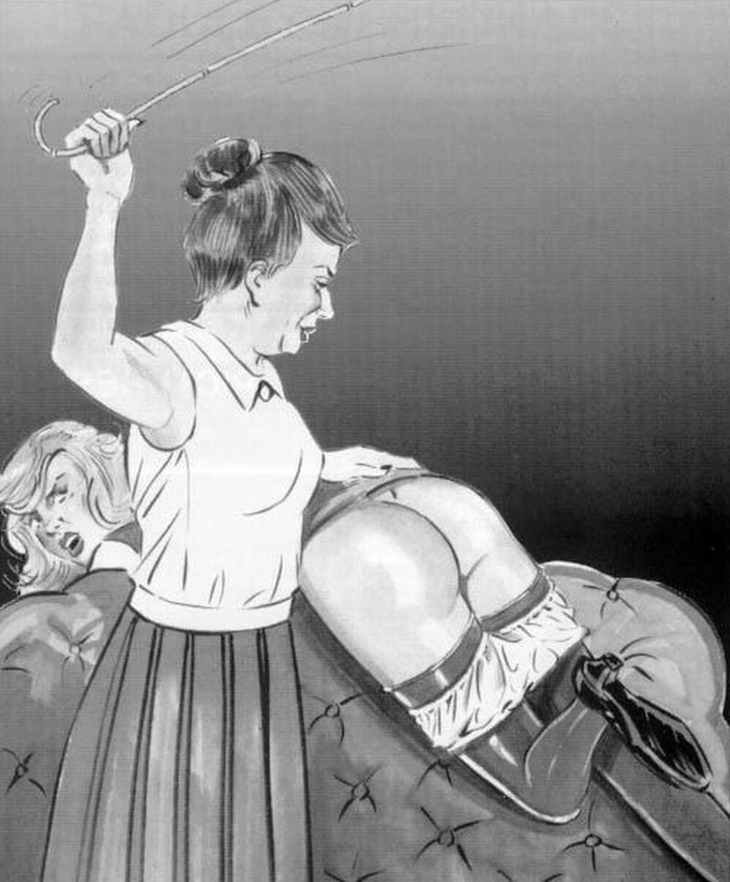 Lap spanking pic